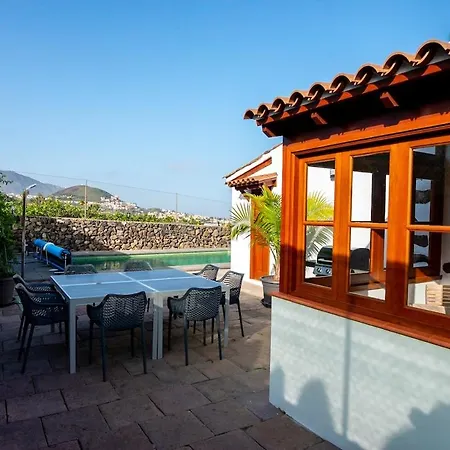 Hébergement de vacances Cruz De Martillos - Private Heatable Pool, Barbecue La Orotava